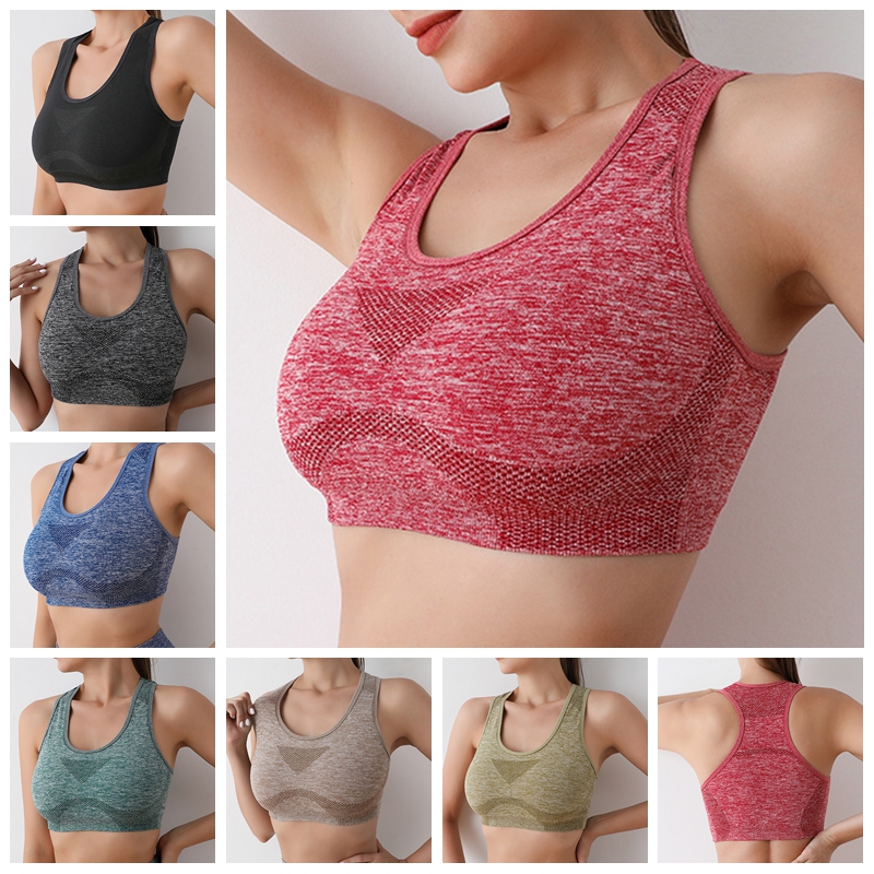 Trail Running Vest - Women Sports Bra Top Push Up
