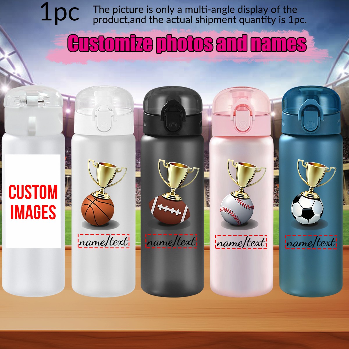 1pc Customized Photo Name 780m - Outdoor Sport Name ulasan dan harga