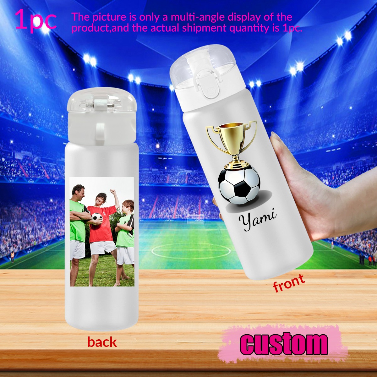 1pc Customized Photo Name 780m - Outdoor Sport Name ulasan dan harga