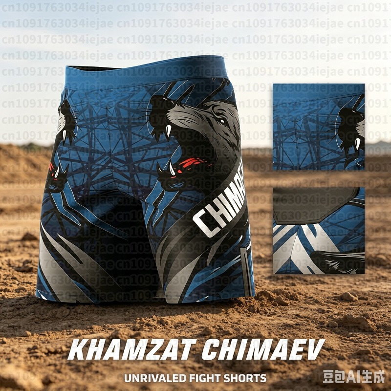 Summer Khamzat Chimaev Shorts  - Outdoor Sport Hat ulasan dan harga