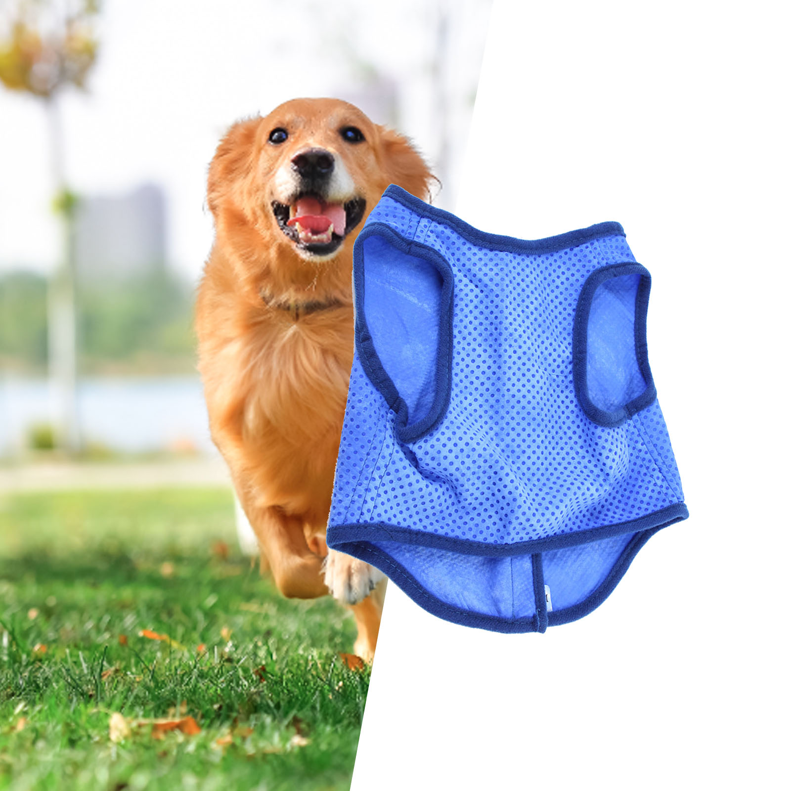 Dog Cooling Vest Breathable Su - Outdoor Sport Coat ulasan dan harga