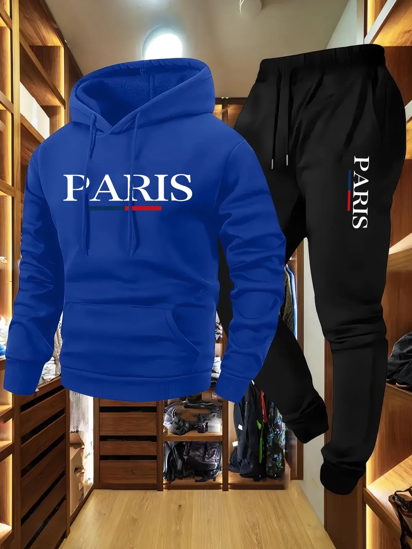 Fashion Men's Hoodie Gift 2-pi - Outdoor Sports Leisure ulasan dan harga