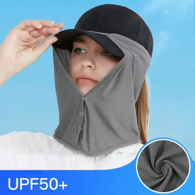 Quick Drying Fishing Cap Face  - Outdoor Sport Hat ulasan dan harga