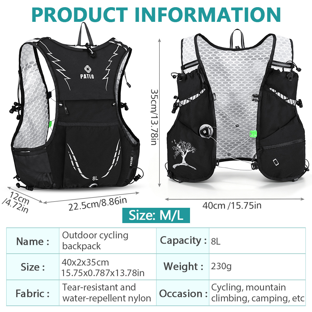 2026 New 8L Outdoor Trail Runn - Trail Running Vest ulasan dan harga