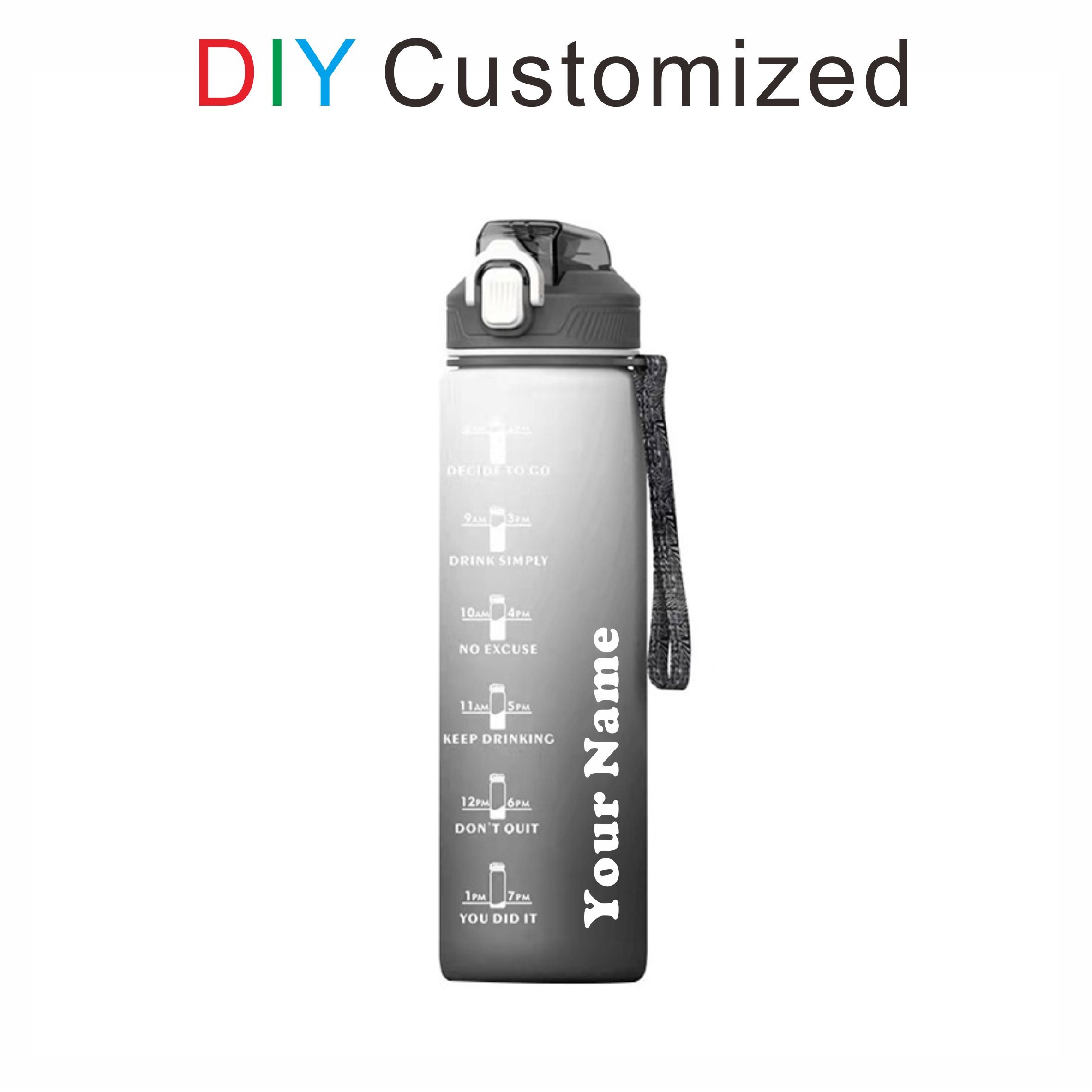 Summer Bottle DIY Customized L - Outdoor Sport Name ulasan dan harga