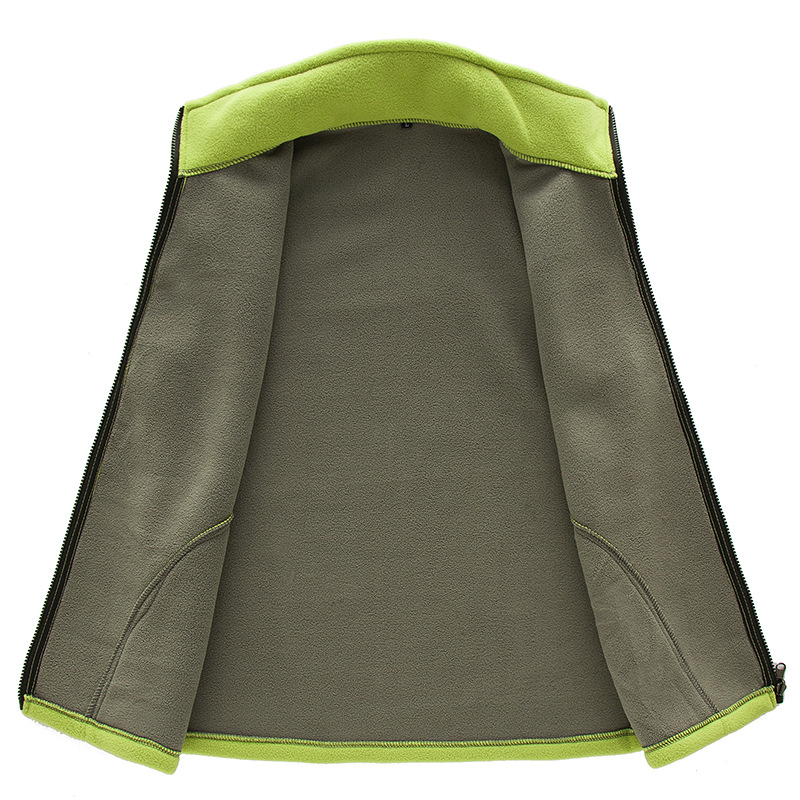 TRVLWEGO Fleece Vest Men Jacke - Outdoor Sport Coat ulasan dan harga