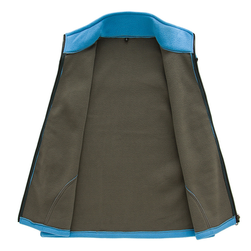 TRVLWEGO Fleece Vest Men Jacke - Outdoor Sport Coat ulasan dan harga