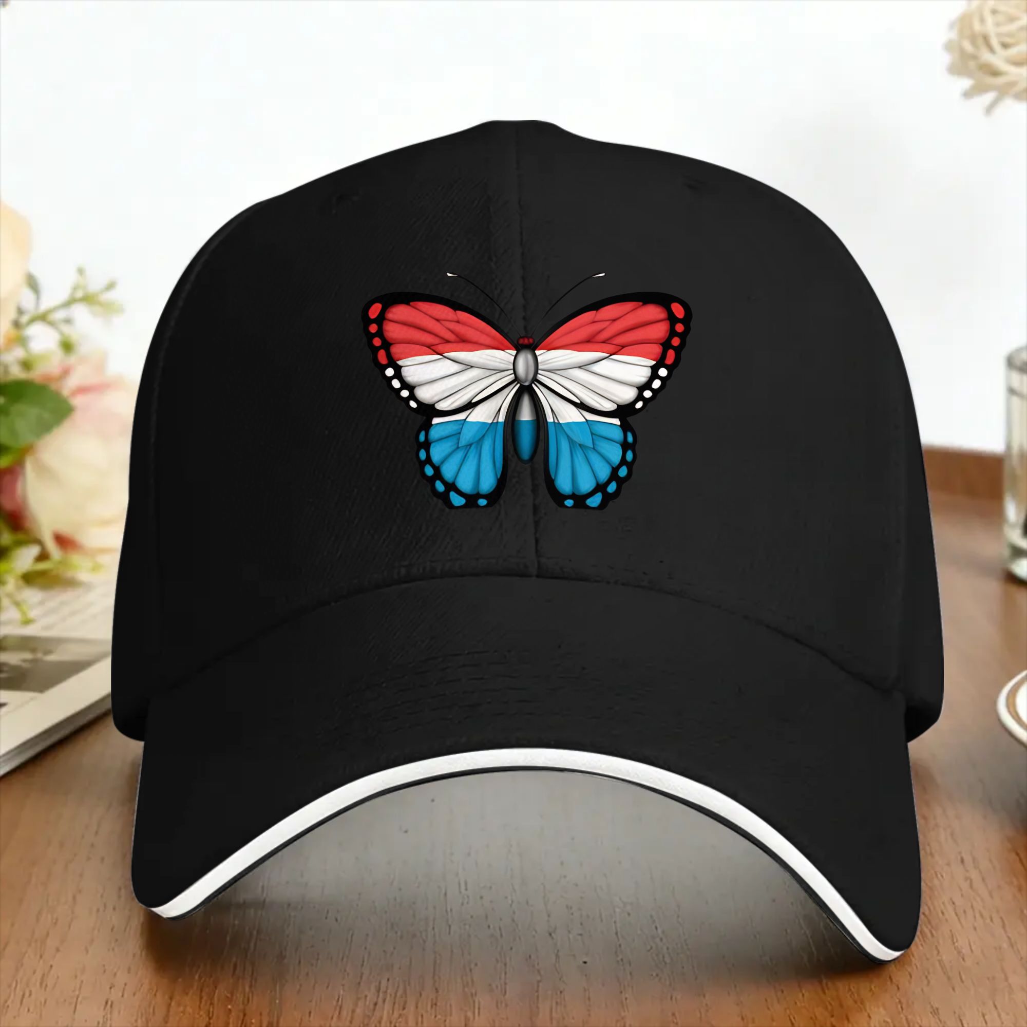 Luxembourg Flag Butterfly Casu - Outdoor Sport Luxembourg ulasan dan harga