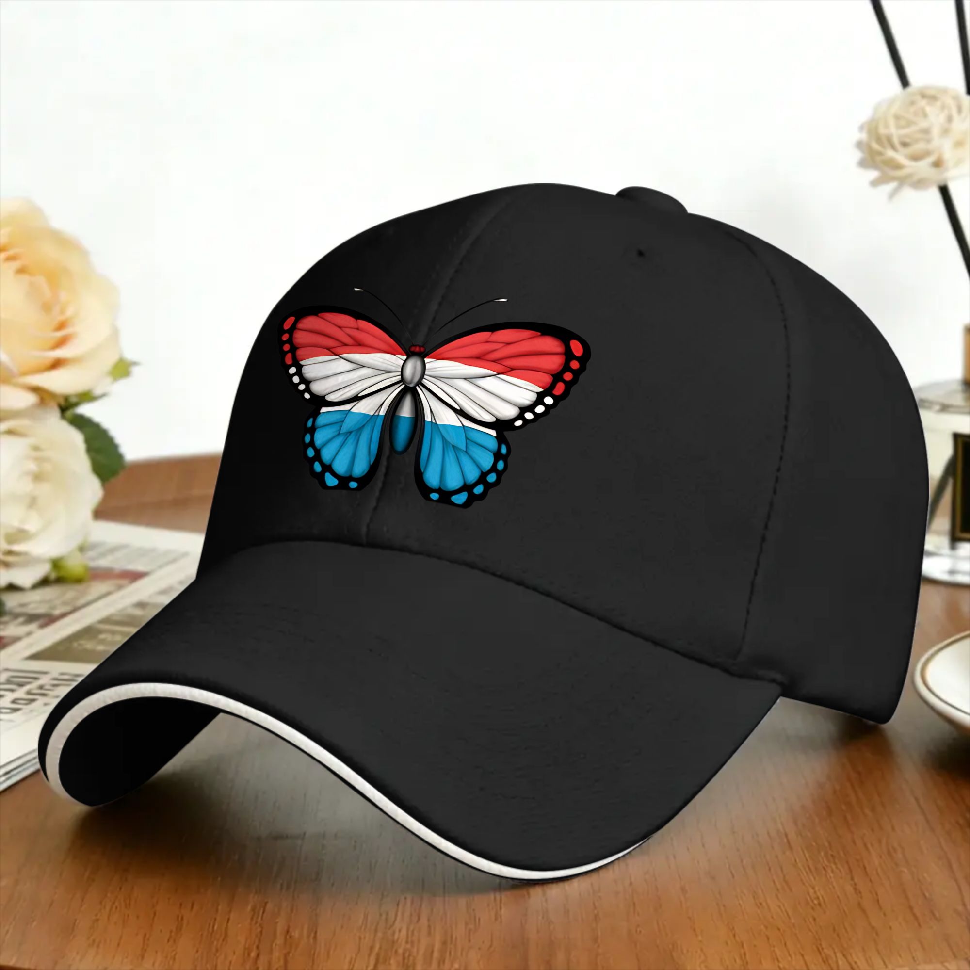 Luxembourg Flag Butterfly Casu - Outdoor Sport Luxembourg ulasan dan harga