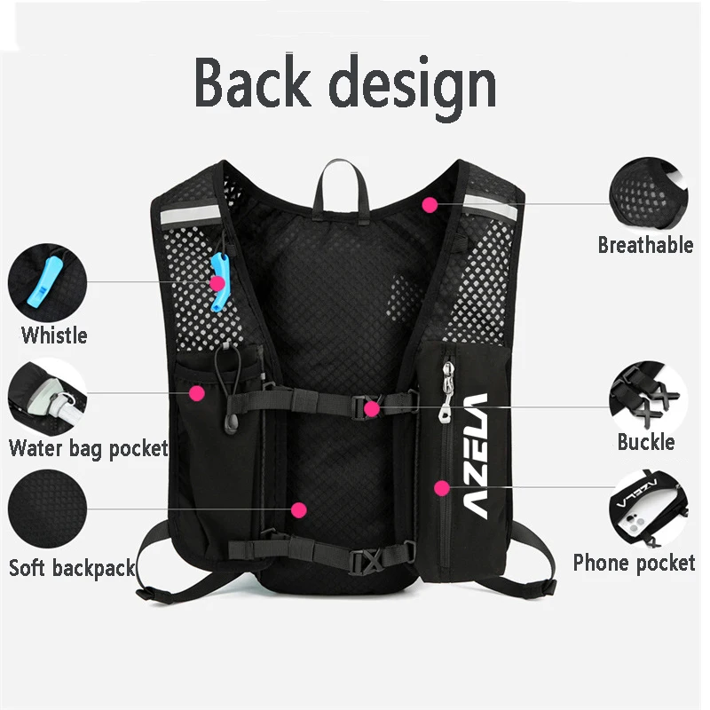 5L Running Hydration Vest Back - Trail Running Vest ulasan dan harga