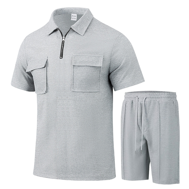 Summer Men Sports Polo Suit Sh - Outdoor Sports Leisure ulasan dan harga