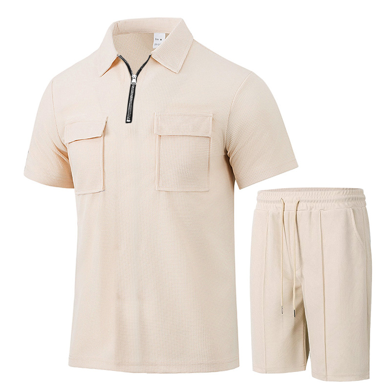 Summer Men Sports Polo Suit Sh - Outdoor Sports Leisure ulasan dan harga