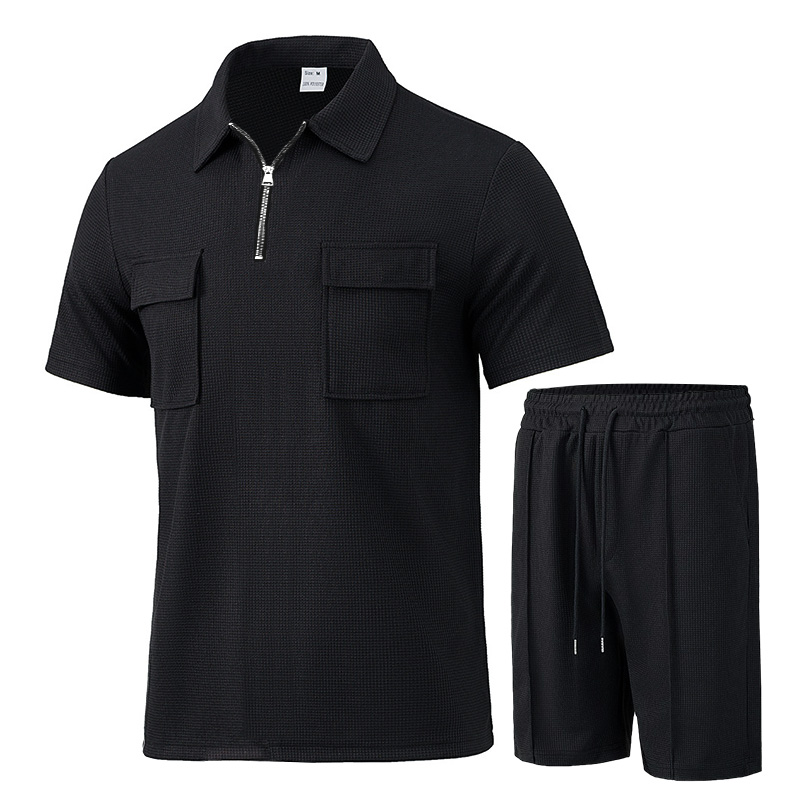 Summer Men Sports Polo Suit Sh - Outdoor Sports Leisure ulasan dan harga